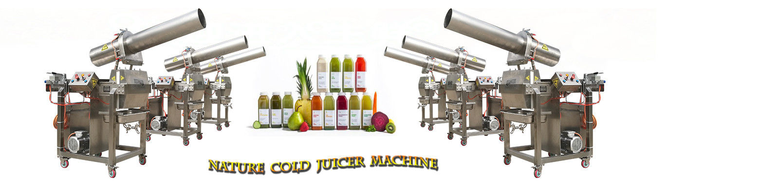 machine de pressage de jus à froid en acier inoxydable industriel pour fruits et légumes